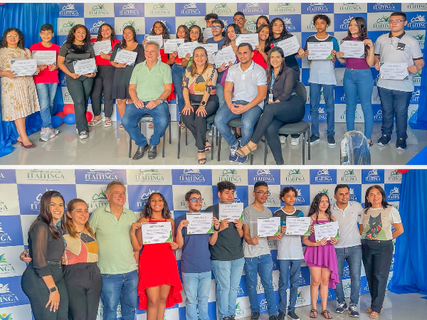 Prefeitura de Itaitinga realiza entrega de certificados de curso e de oficina de línguas estrangeiras