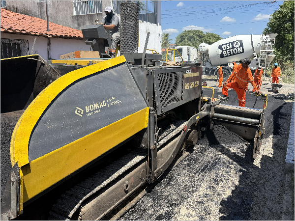 Novo pacote de obras da Prefeitura de Itaitinga vai contemplar 25 ruas com pavimentação asfáltica