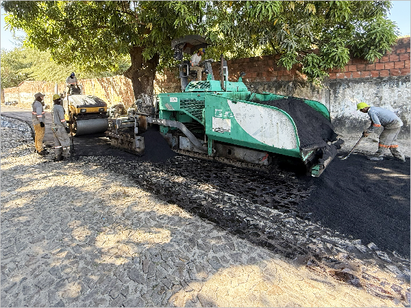 Itaitinga amplia pavimentação e leva novas obras às ruas do Barrocão